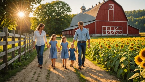 Quelles sont les meilleures périodes pour partir en famille à la ferme ?