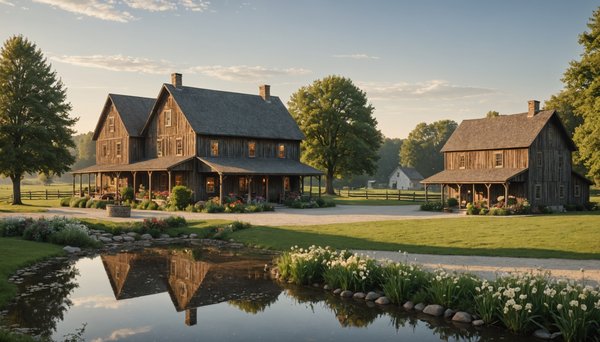 Quels sont les types d'hébergement disponibles à la ferme ?